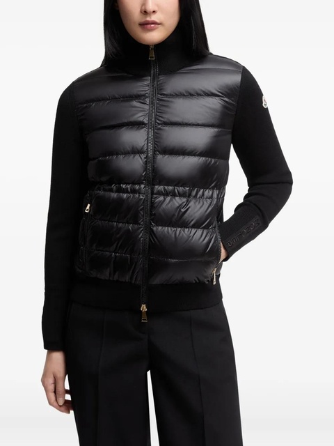 Moncler quilted zip jacket - Black - zdjęcie produktu nr 2