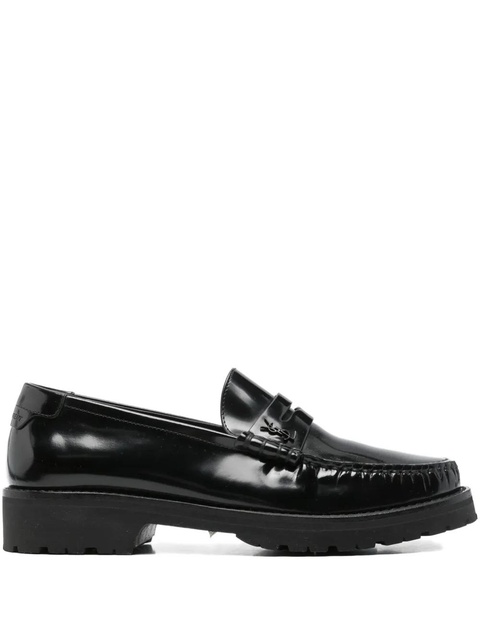 Saint Laurent Le Loafer leather loafers - Black - zdjęcie produktu nr 1