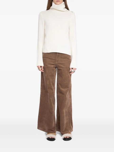 Zadig&Voltaire roll-neck embellished sweater - White - zdjęcie produktu nr 2