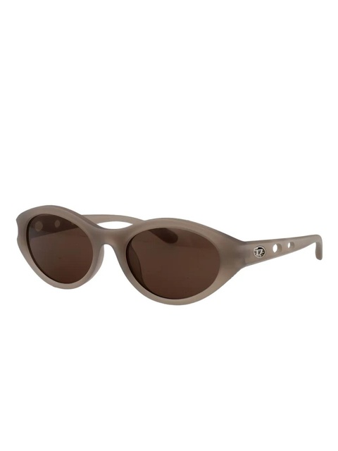 Diesel oval-frame sunglasses - Neutrals - zdjęcie produktu nr 2