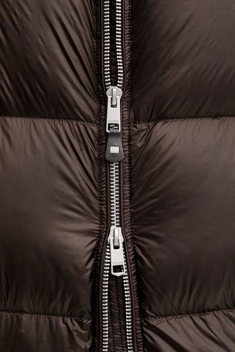 Tommy Hilfiger kurtka puchowa kolor brązowy zimowa WW0WW46543 - zdjęcie produktu nr 1