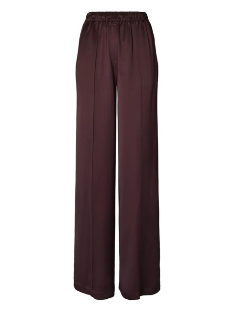 Tory Burch elasticated-waistband trousers - Purple - zdjęcie produktu nr 1
