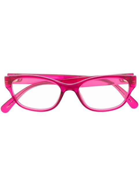 Gucci Eyewear square-frame glasses - Pink - zdjęcie produktu nr 1