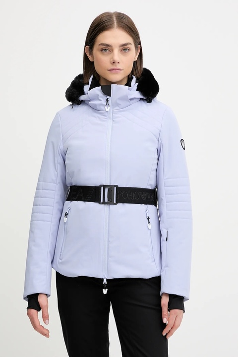 EA7 Emporio Armani kurtka narciarska kolor niebieski AF13889.7W000386 - zdjęcie produktu nr 2