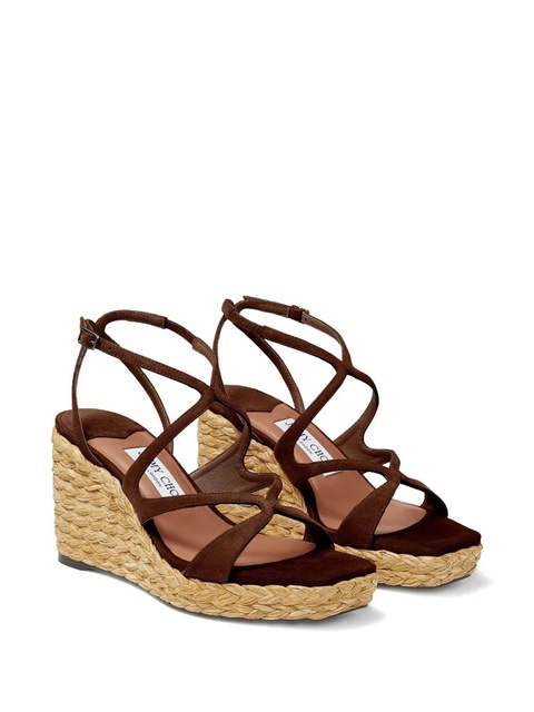Jimmy Choo 85mm Ayla platform sandals - Brown - zdjęcie produktu nr 2