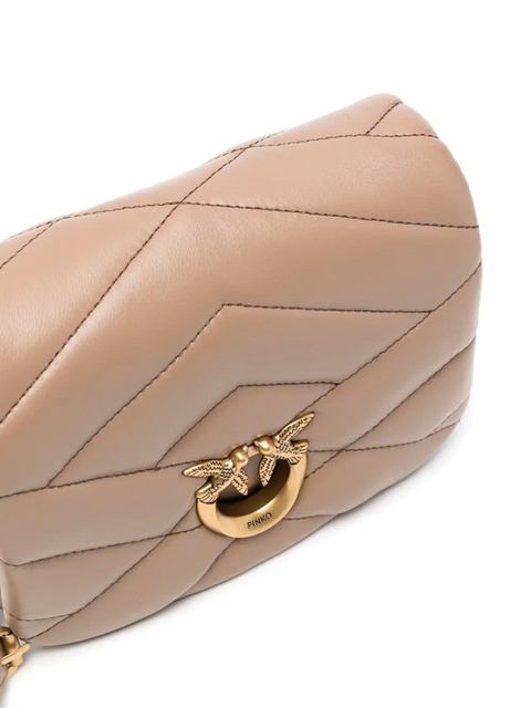PINKO Love Click quilted shoulder bag - Neutrals - zdjęcie produktu nr 2