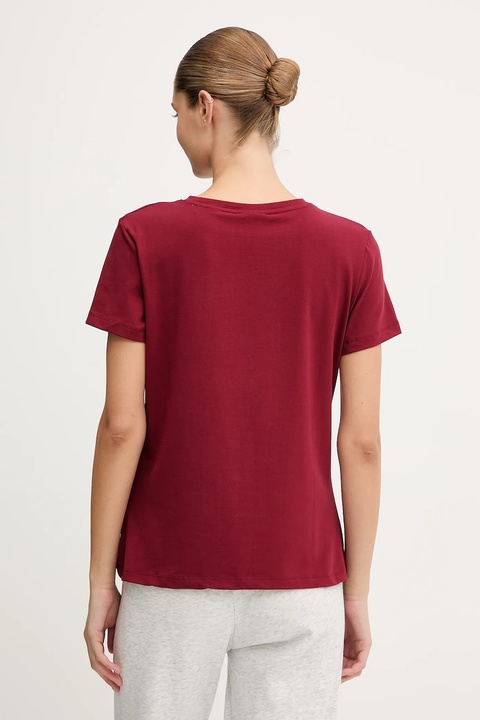 Guess t-shirt BRIANA damski kolor bordowy V3BI11 J1314 - zdjęcie produktu nr 2