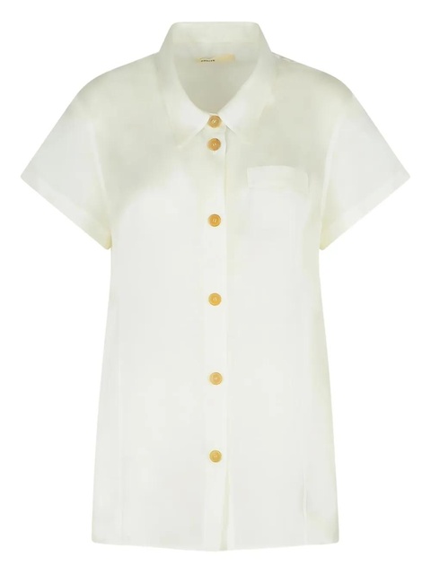 KHAITE Keefe pointed-collar shirt - White - zdjęcie produktu nr 1