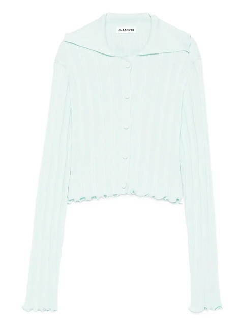 Jil Sander knitted cardigan - Blue - zdjęcie produktu nr 1