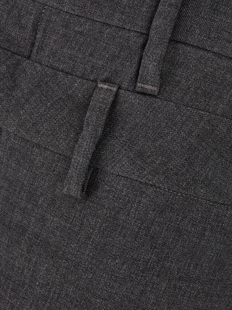 AMBUSH high-waisted virgin-wool trousers - Grey - zdjęcie produktu nr 2