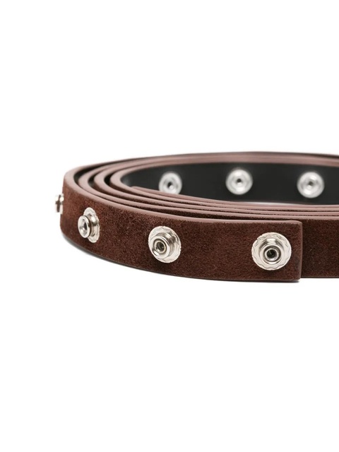 The Attico studded belt - Brown - zdjęcie produktu nr 2