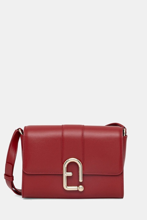 Furla torebka skórzana kolor czerwony WB01683.BX3346.4021S - zdjęcie produktu nr 1