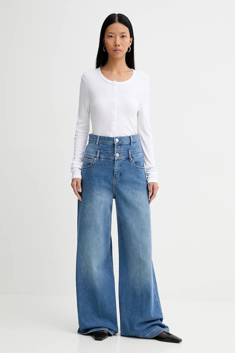 MUNTHE jeansy ROSH damskie kolor niebieski 254143025410 - zdjęcie produktu nr 2