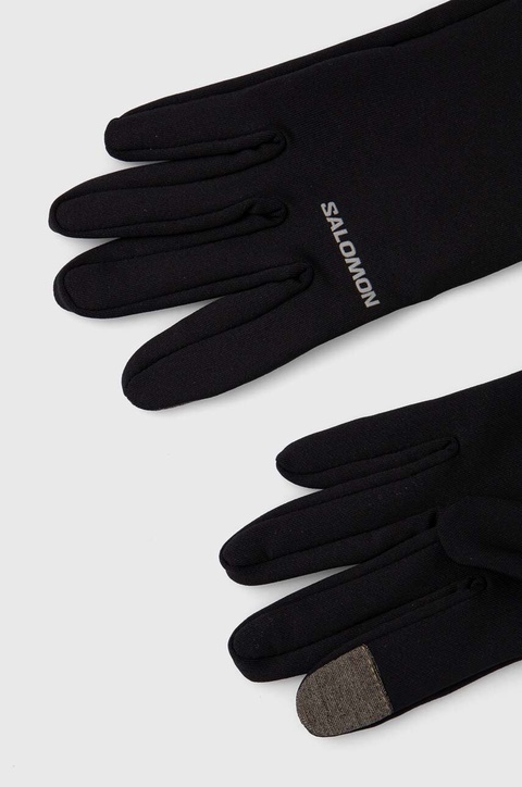 Salomon rękawiczki Cross Warm kolor czarny LC1897600 - zdjęcie produktu nr 2