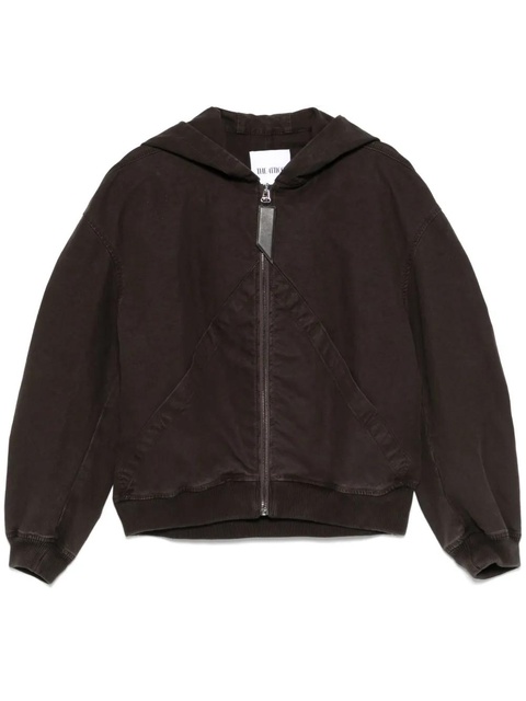 The Attico hooded bomber jacket - Brown - zdjęcie produktu nr 1