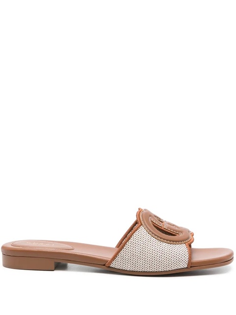 Gucci Interlocking G mules - Brown - zdjęcie produktu nr 1