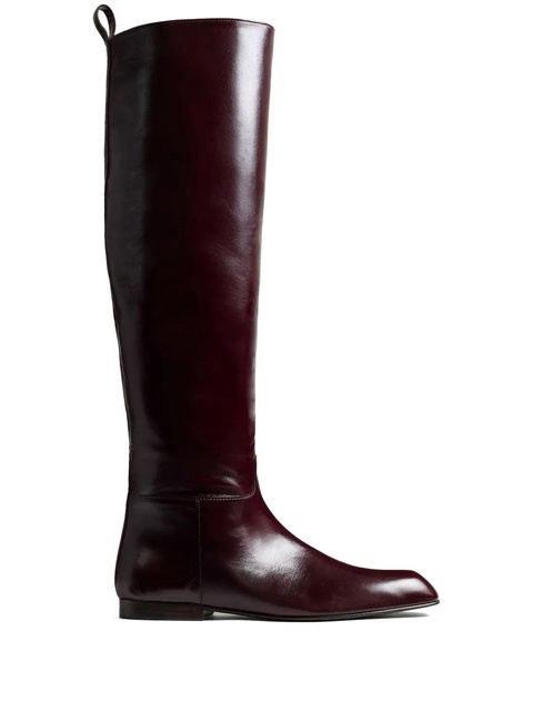 KHAITE Colt knee-high boots - Red - zdjęcie produktu nr 1