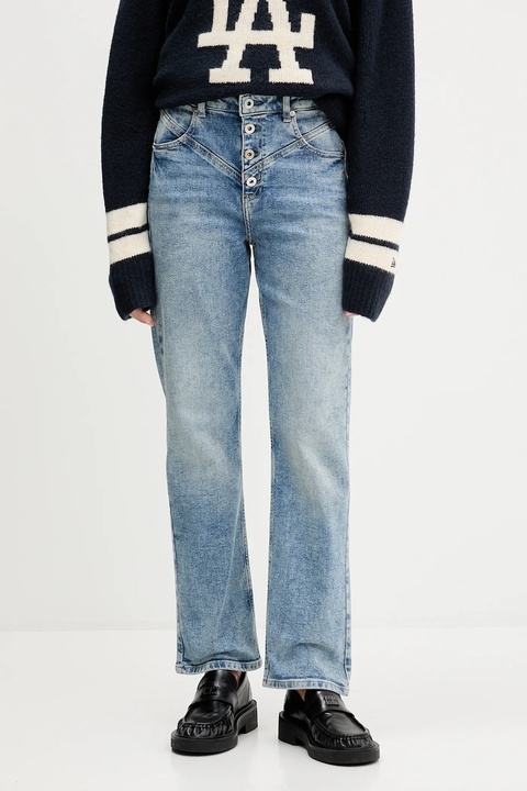 Karl Lagerfeld Jeans jeansy damskie high waist A4W10054 - zdjęcie produktu nr 1