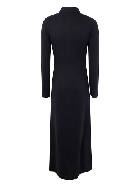 Guest In Residence button-down cashmere dress - Black - zdjęcie produktu nr 1