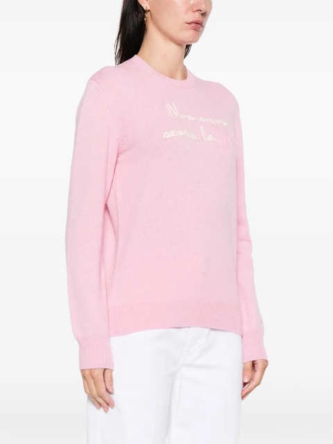 MC2 Saint Barth New Queen embroidered sweater - Pink - zdjęcie produktu nr 2