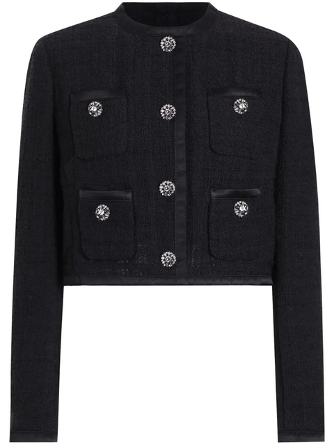 Dolce & Gabbana bouclé jacket - Black - zdjęcie produktu nr 1