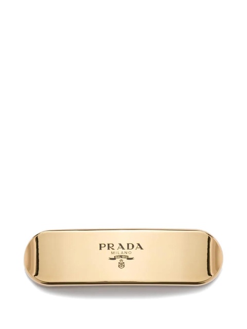 Prada Logo hair clip - Gold - zdjęcie produktu nr 1