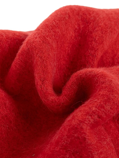 Alexander McQueen wool-blend scarf - Red - zdjęcie produktu nr 2