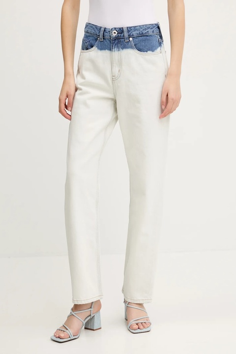 Karl Lagerfeld Jeans jeansy damskie high waist A2W10035 - zdjęcie produktu nr 2