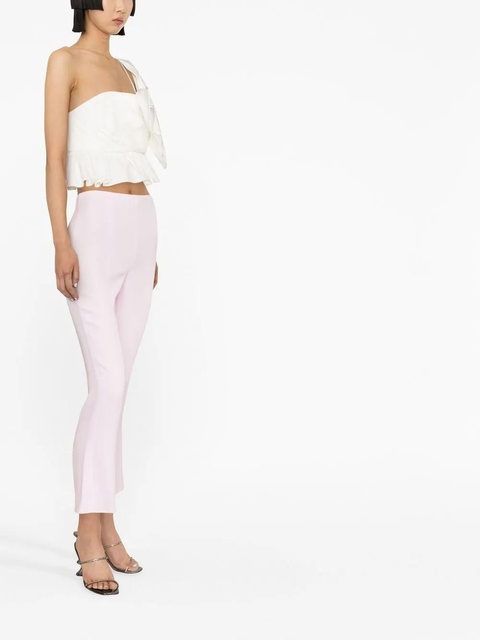 Blumarine cropped flared trousers - Pink - zdjęcie produktu nr 2