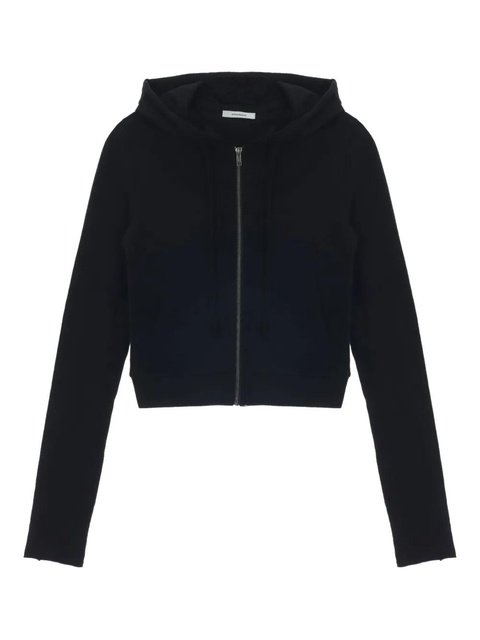 ENTIRE STUDIOS zip-up lightweight hoodie - Black - zdjęcie produktu nr 1