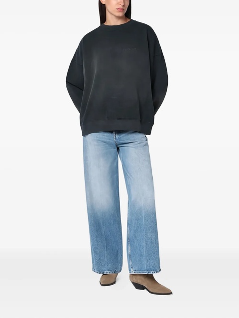 Golden Goose crew-neck star-detail sweatshirt - Grey - zdjęcie produktu nr 2