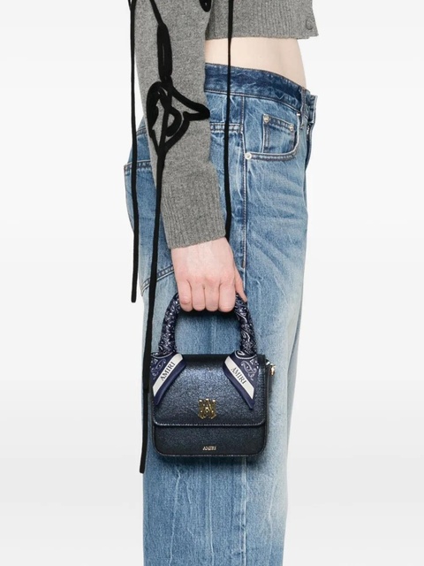 AMIRI scarf-handle tote bag - Blue - zdjęcie produktu nr 2
