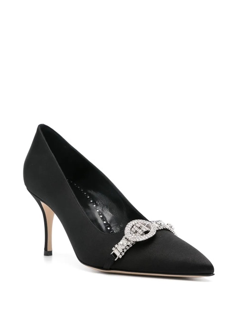 Manolo Blahnik 70mm Asapump pumps - Black - zdjęcie produktu nr 2