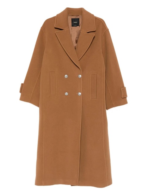PINKO double-breasted coat - Brown - zdjęcie produktu nr 1
