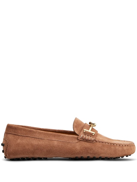 Tod's Gommini leather loafers - Brown - zdjęcie produktu nr 1