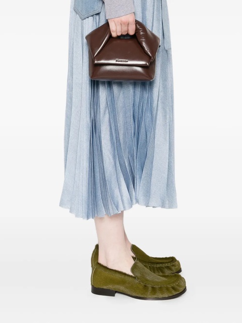 JW Anderson knotted leather tote bag - Brown - zdjęcie produktu nr 2