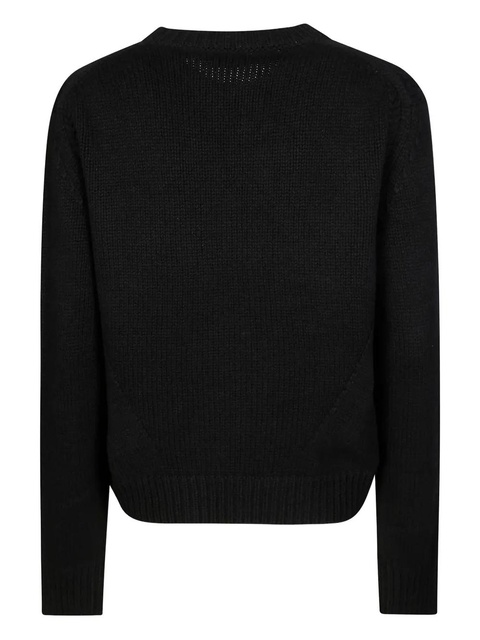 Moncler crew-neck sweater - Black - zdjęcie produktu nr 1