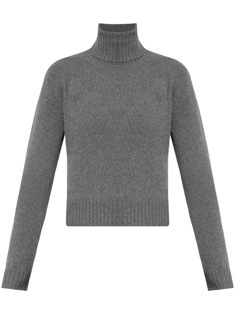 AMI Paris Ami de Coeur cashmere jumper - Grey - zdjęcie produktu nr 1