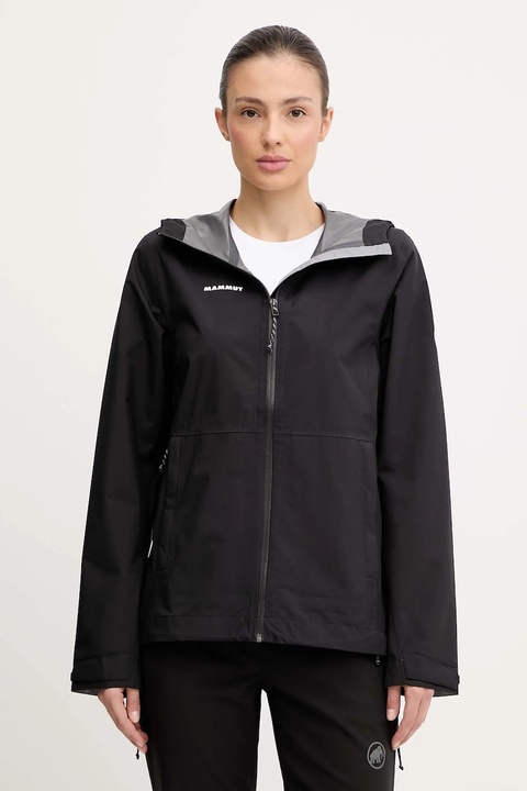 Mammut kurtka outdoorowa Linard Light kolor czarny 1010-31500 - zdjęcie produktu nr 1