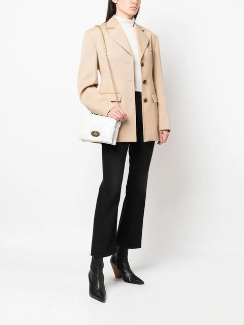 Mulberry quilted leather shoulder bag - White - zdjęcie produktu nr 2