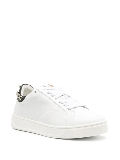 Lanvin DDBO studded leather sneakers - White - zdjęcie produktu nr 1