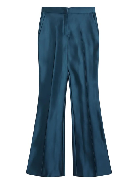 FENDI duchess-satin trousers - Blue - zdjęcie produktu nr 1