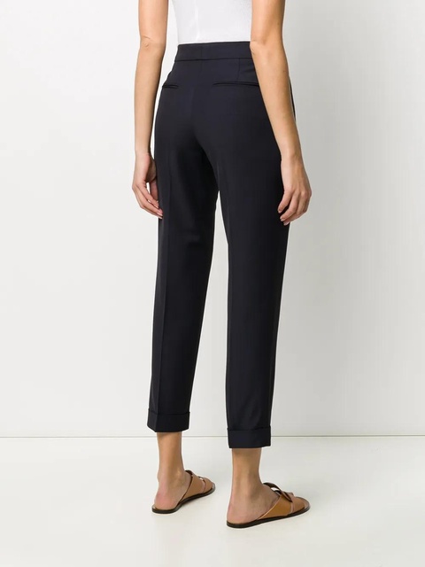 ETRO cropped tailored trousers - Blue - zdjęcie produktu nr 2