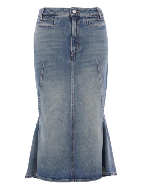 Alexander McQueen Kickback skirt - Blue - zdjęcie produktu nr 1
