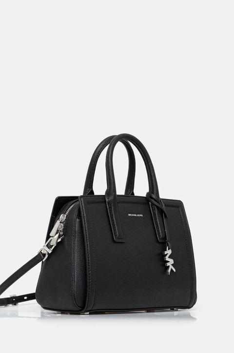 MICHAEL Michael Kors torebka skórzana kolor czarny 30S5S9IS1L - zdjęcie produktu nr 2
