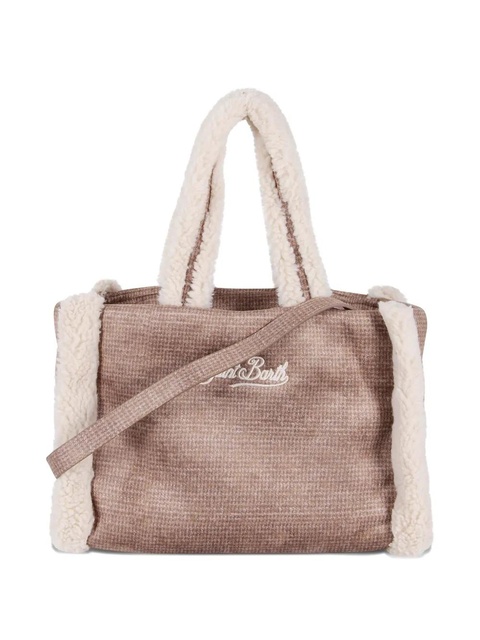 MC2 Saint Barth embroidered-logo tote bag - Brown - zdjęcie produktu nr 1