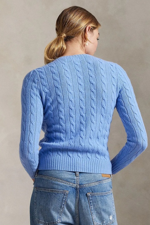 Polo Ralph Lauren sweter damski kolor niebieski lekki 211971865 - zdjęcie produktu nr 2