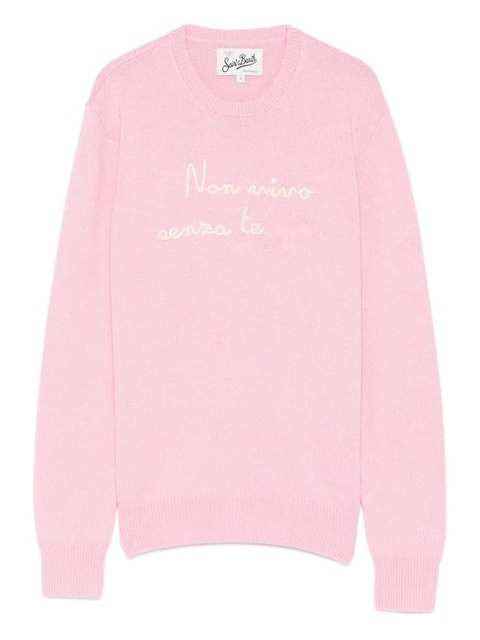 MC2 Saint Barth New Queen embroidered sweater - Pink - zdjęcie produktu nr 1