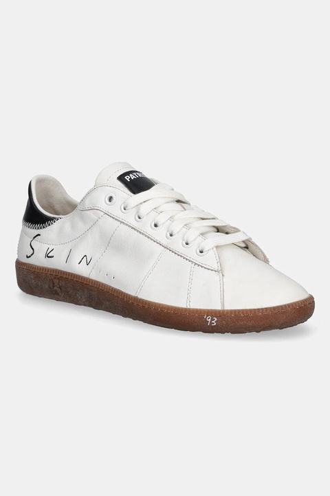 Patrizia Pepe sneakersy skórzane damskie kolor biały 8Z0112 L150 FG37 - zdjęcie produktu nr 1