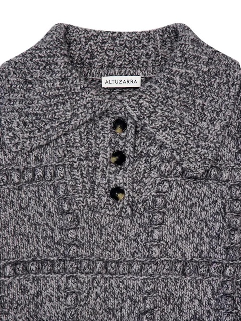 Altuzarra Mitch wool sweater - Grey - zdjęcie produktu nr 2
